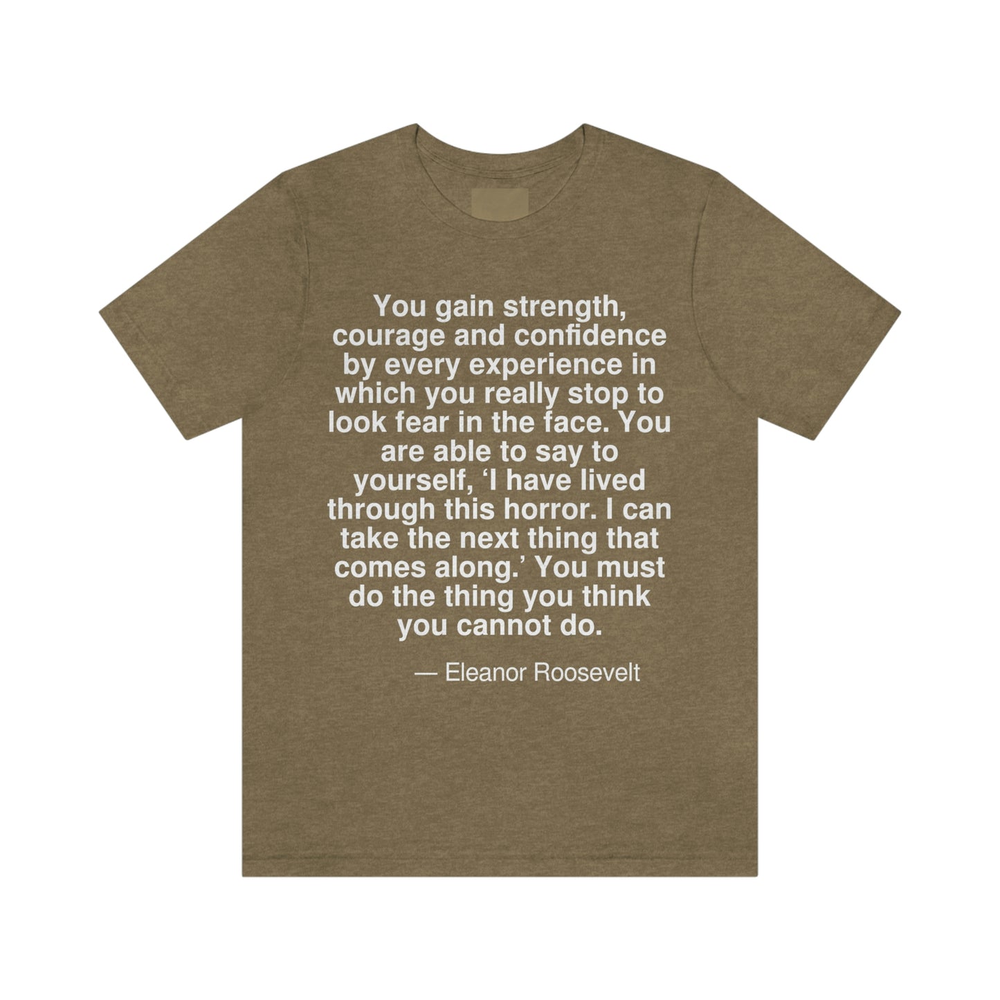 Roosevelt Experience Aa adult t-shirt