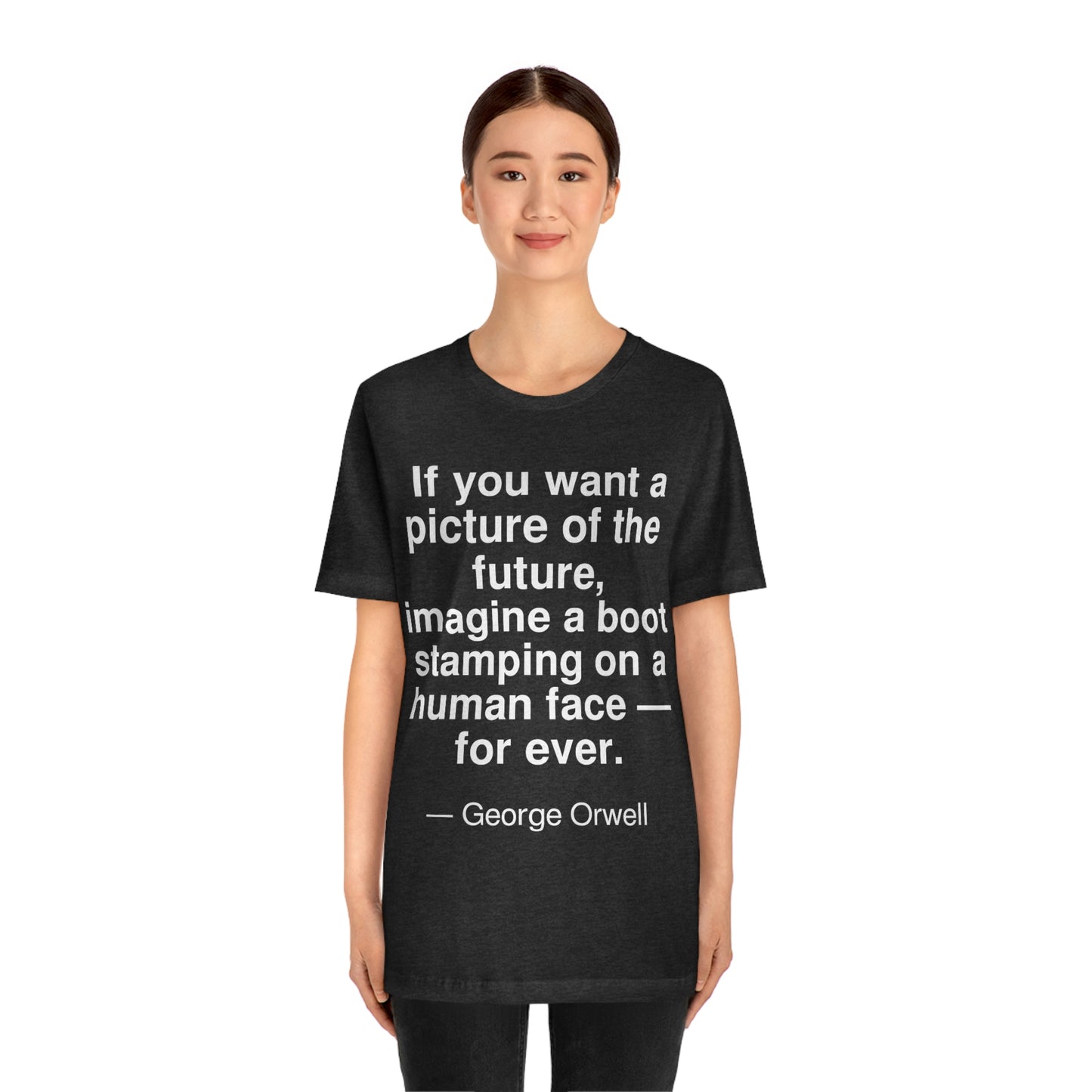 Orwell Boot Aa adult t-shirt