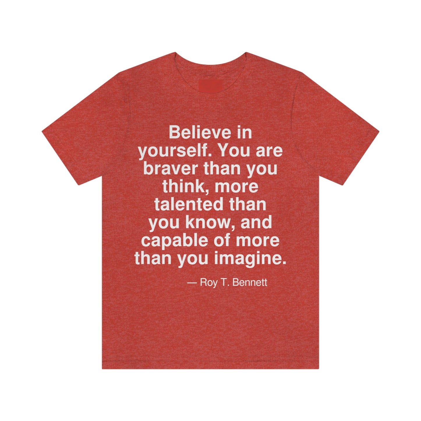 Bennett Believe Aa adult t-shirt