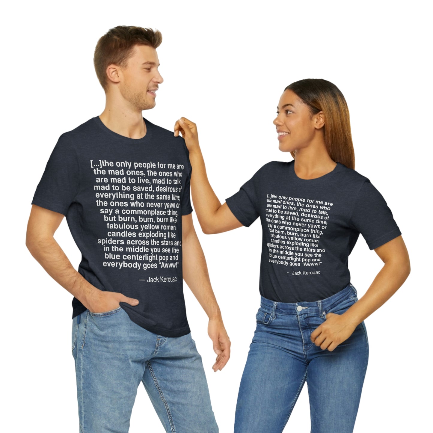 Kerouac People Aa adult t-shirt