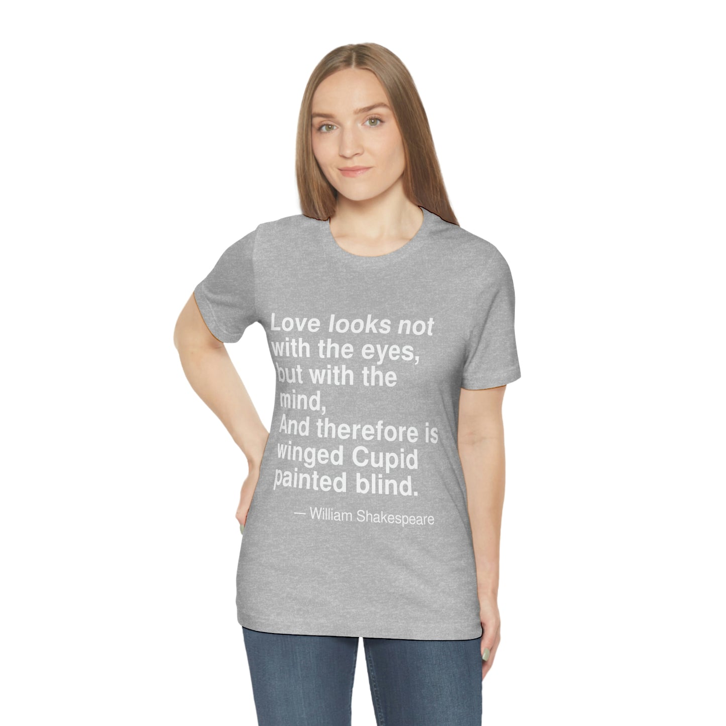 Shakespeare Eyes Aa adult t-shirt