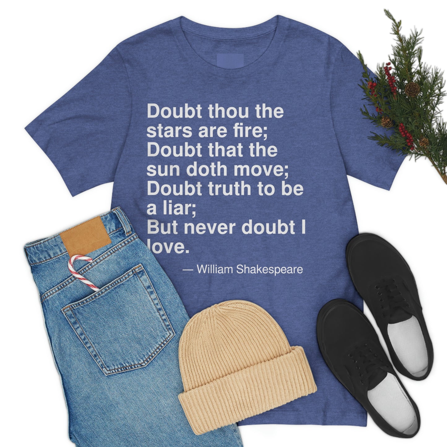 Shakespeare Doubt Aa adult t-shirt