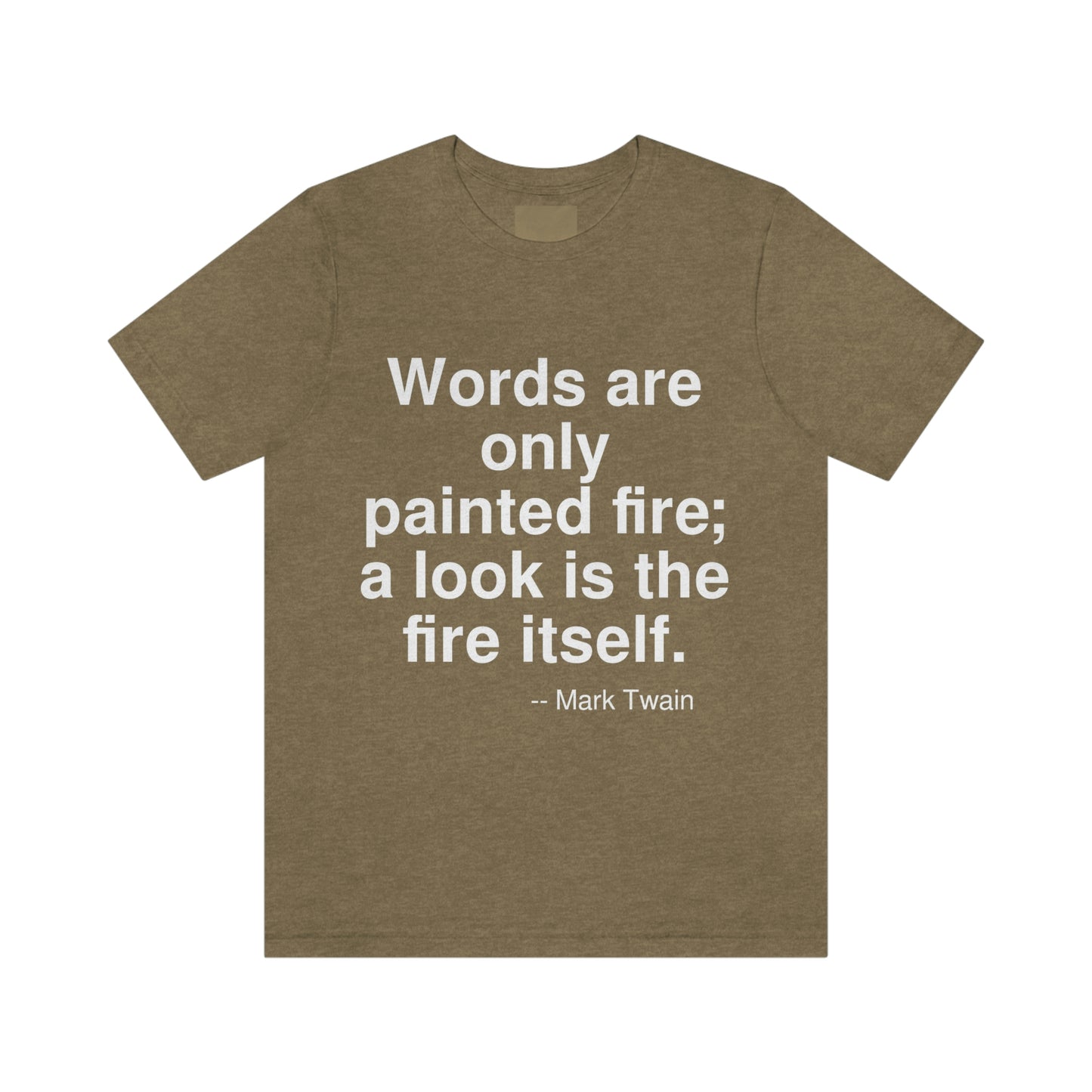 Twain Fire Aa adult t-shirt