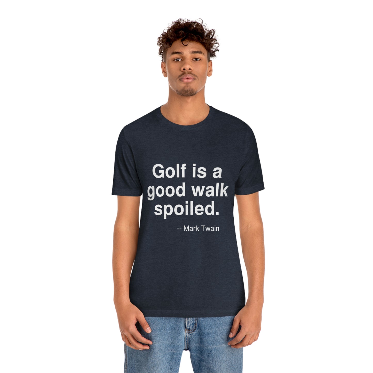 Twain Golf Aa adult t-shirt