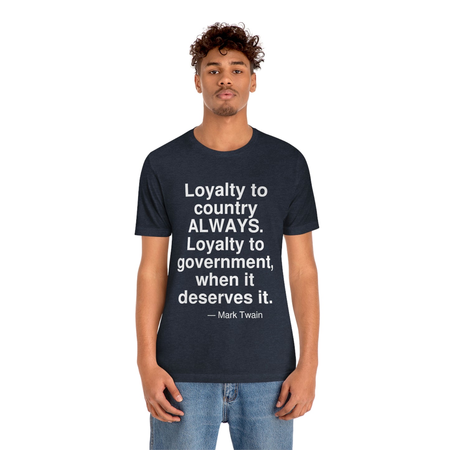 Twain Loyalty Aa adult t-shirt