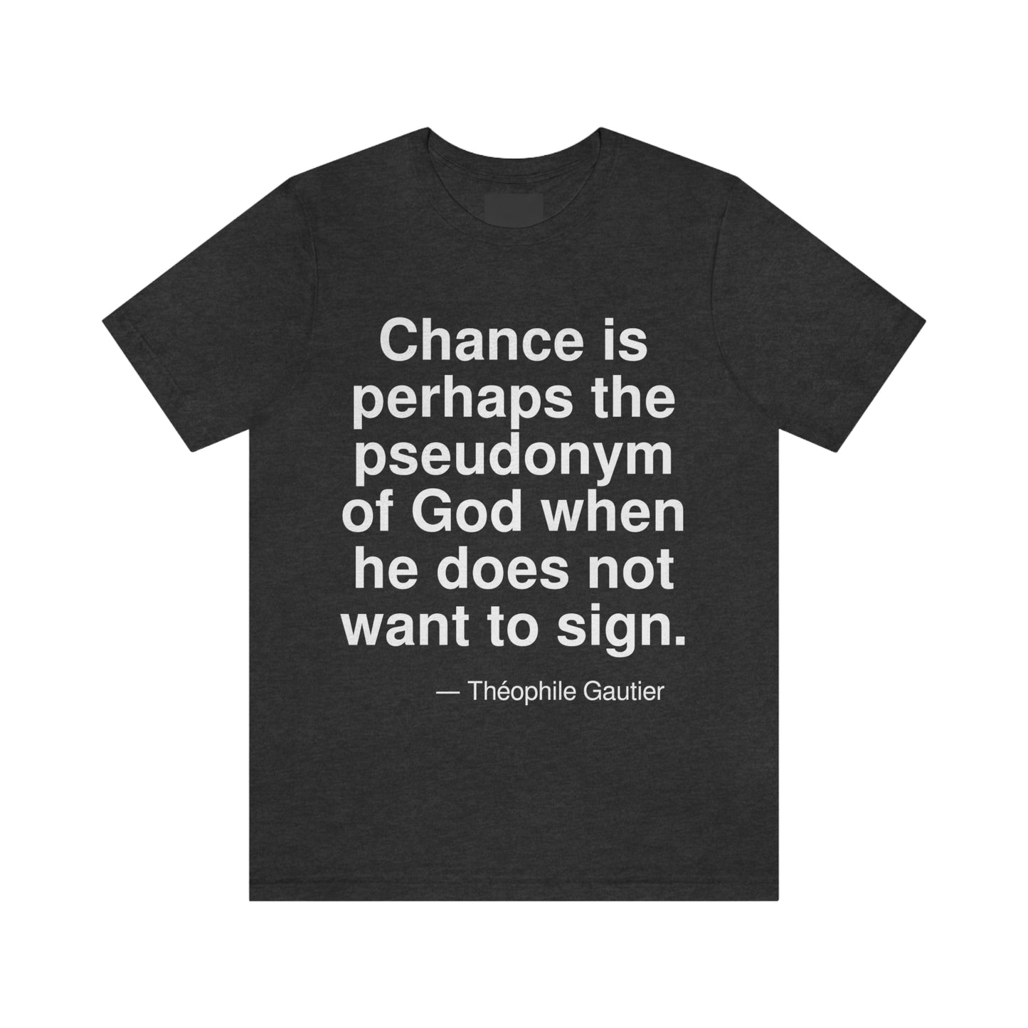 Gautier Chance Aa adult t-shirt