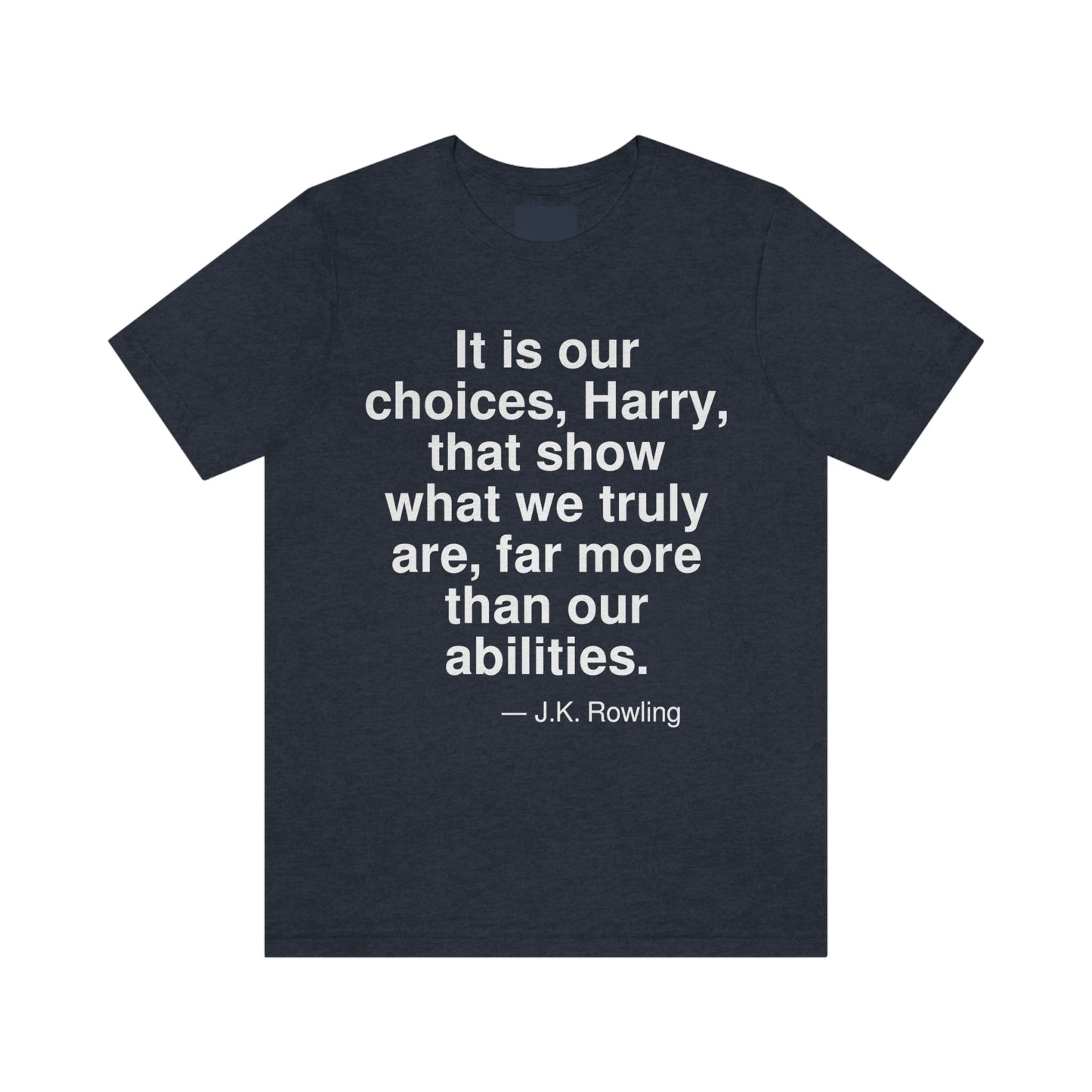 Rowling Choices Aa adult t-shirt