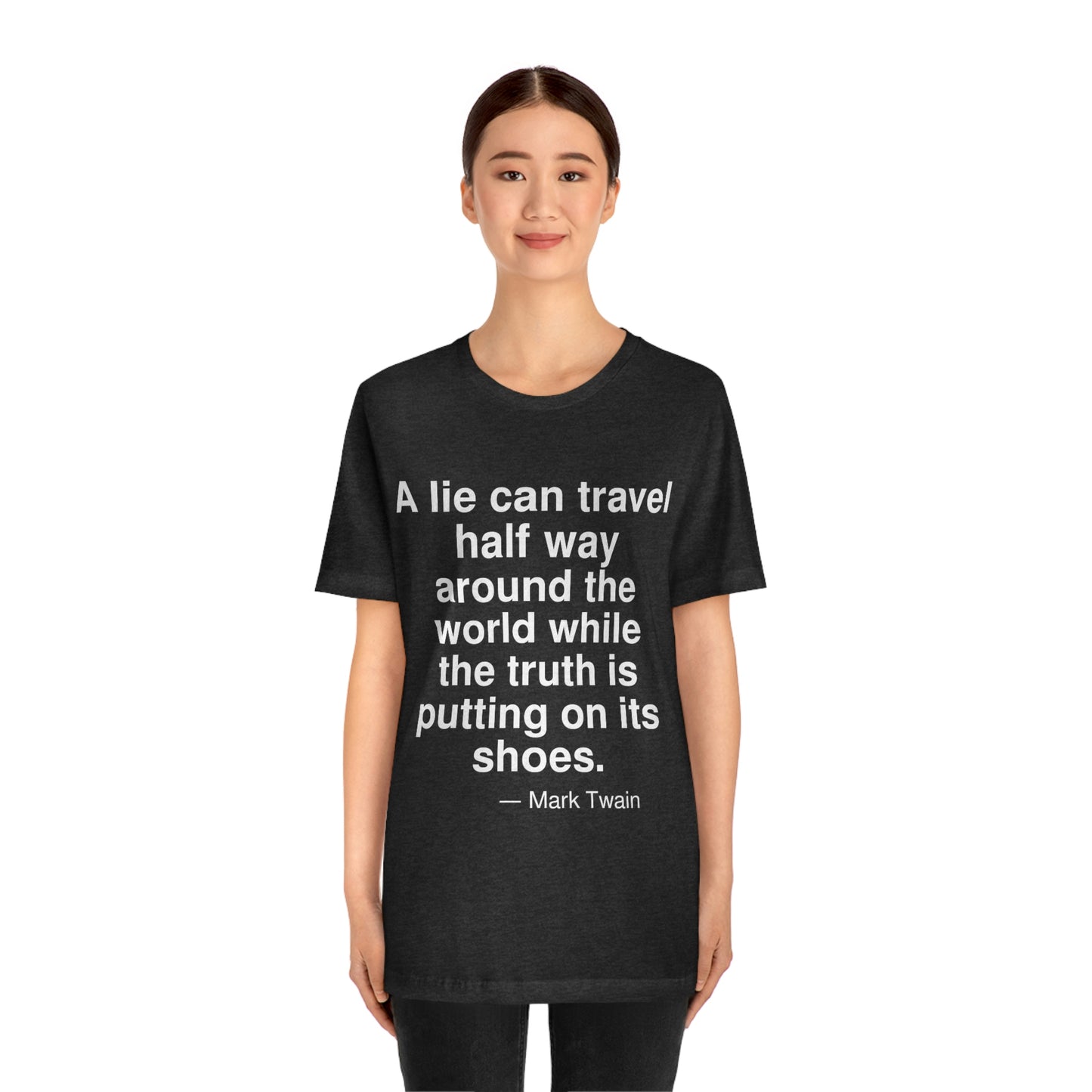 Twain Travel Aa adult t-shirt