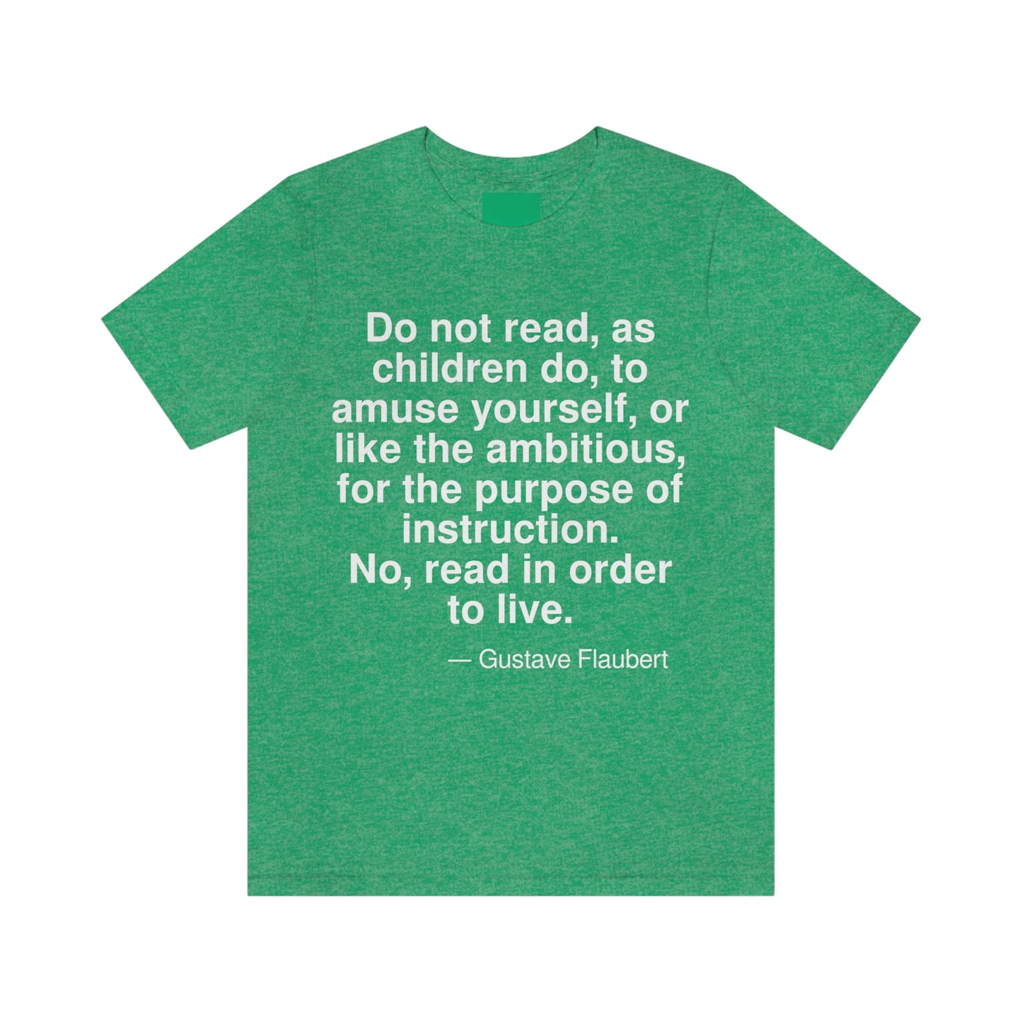 Flaubert Read Aa adult t-shirt