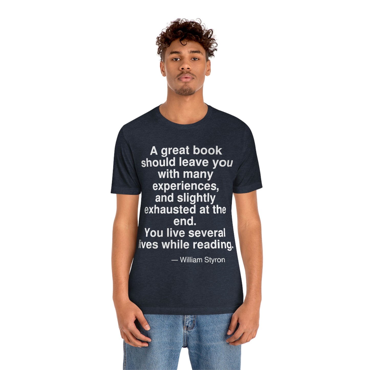 Styron Book Aa adult t-shirt