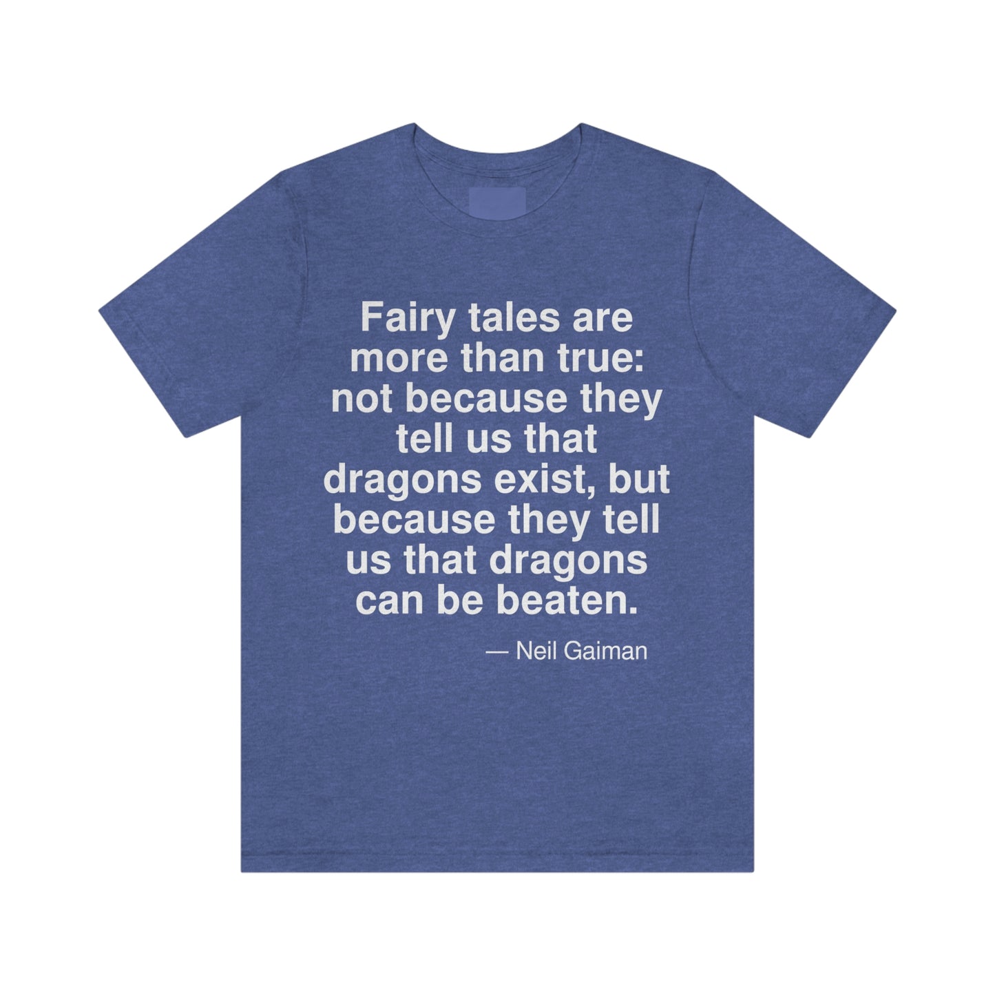 Gaiman Dragons Aa adult t-shirt