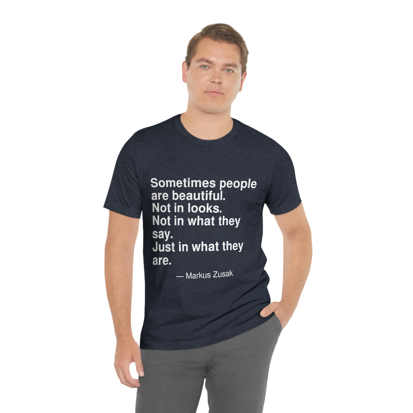 Zusak Beautiful Aa adult t-shirt