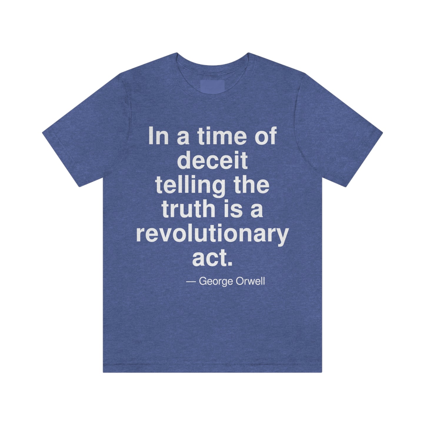 Orwell Deceit Aa adult t-shirt