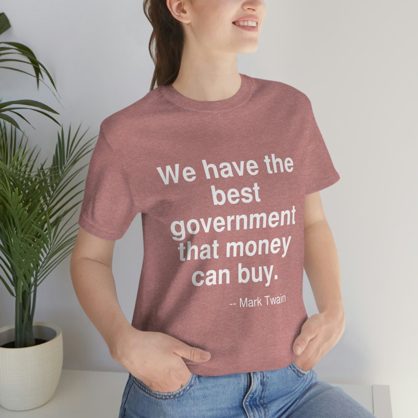 Twain Government Aa adult t-shirt