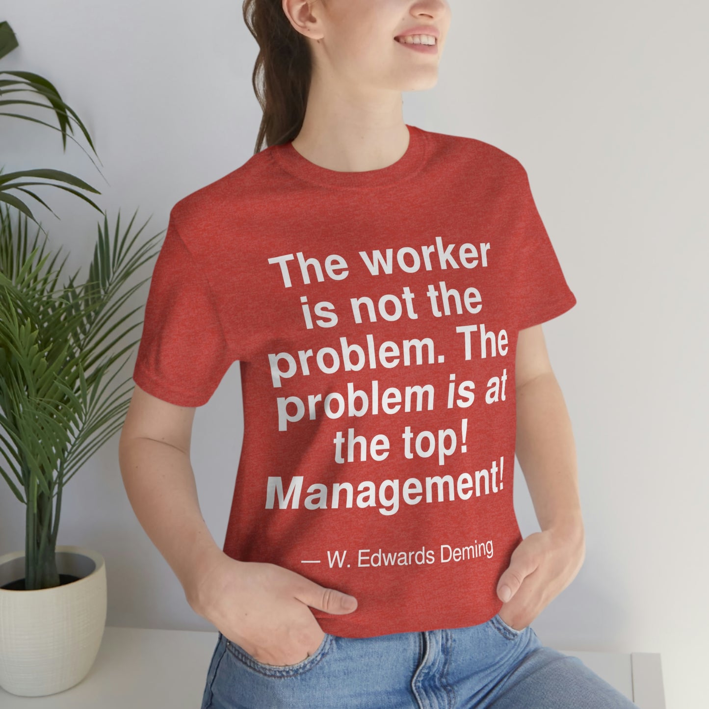 Deming Problem Aa adult t-shirt