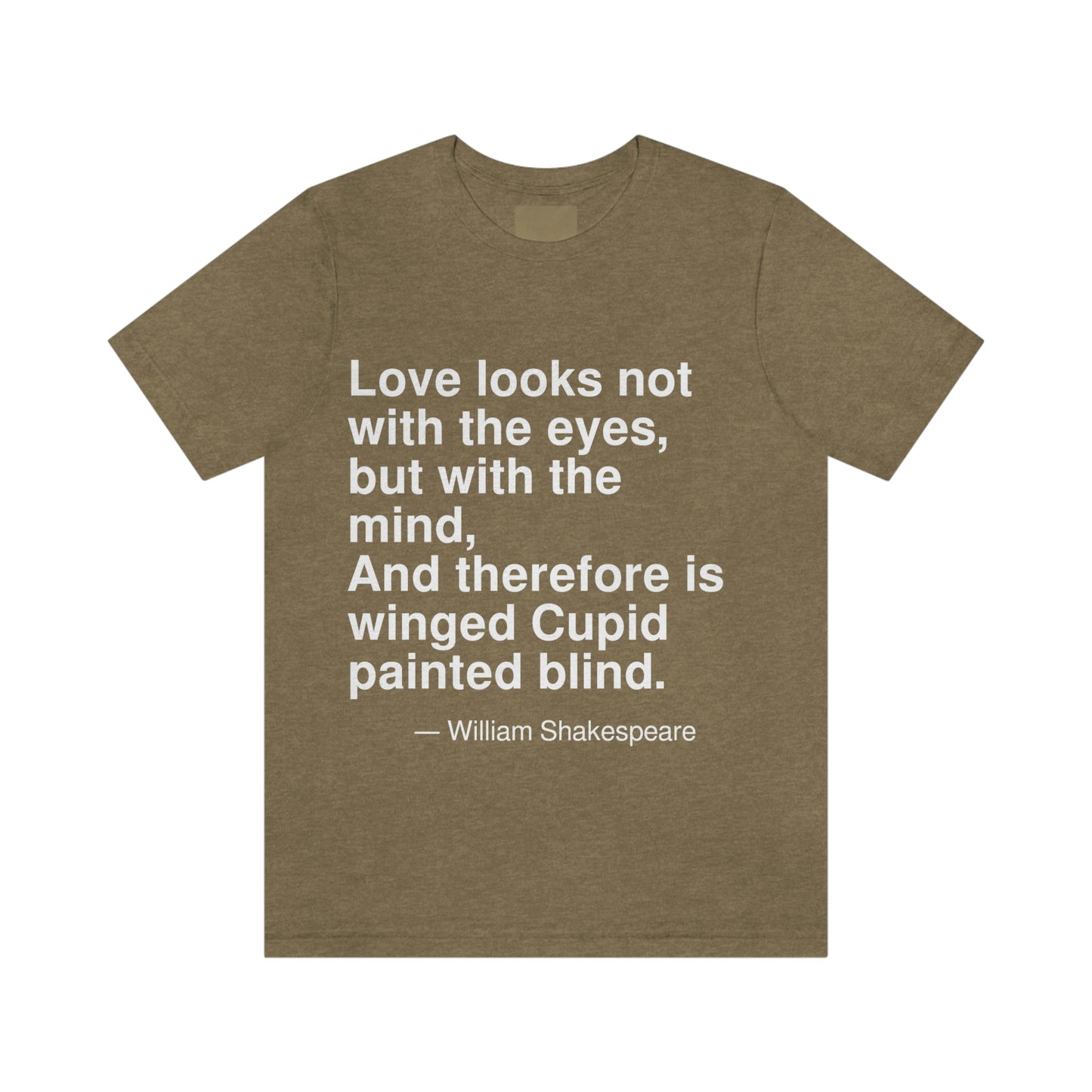 Shakespeare Eyes Aa adult t-shirt