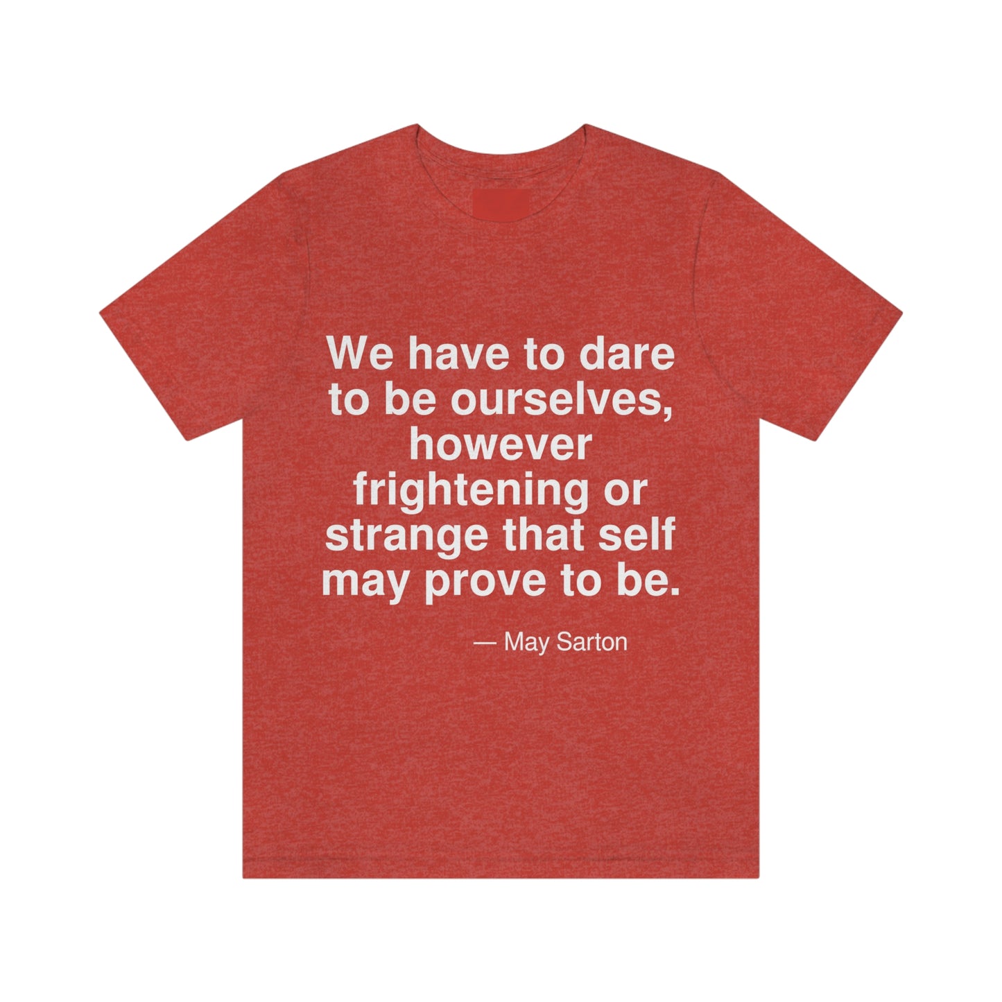 Sarton Dare Aa adult t-shirt