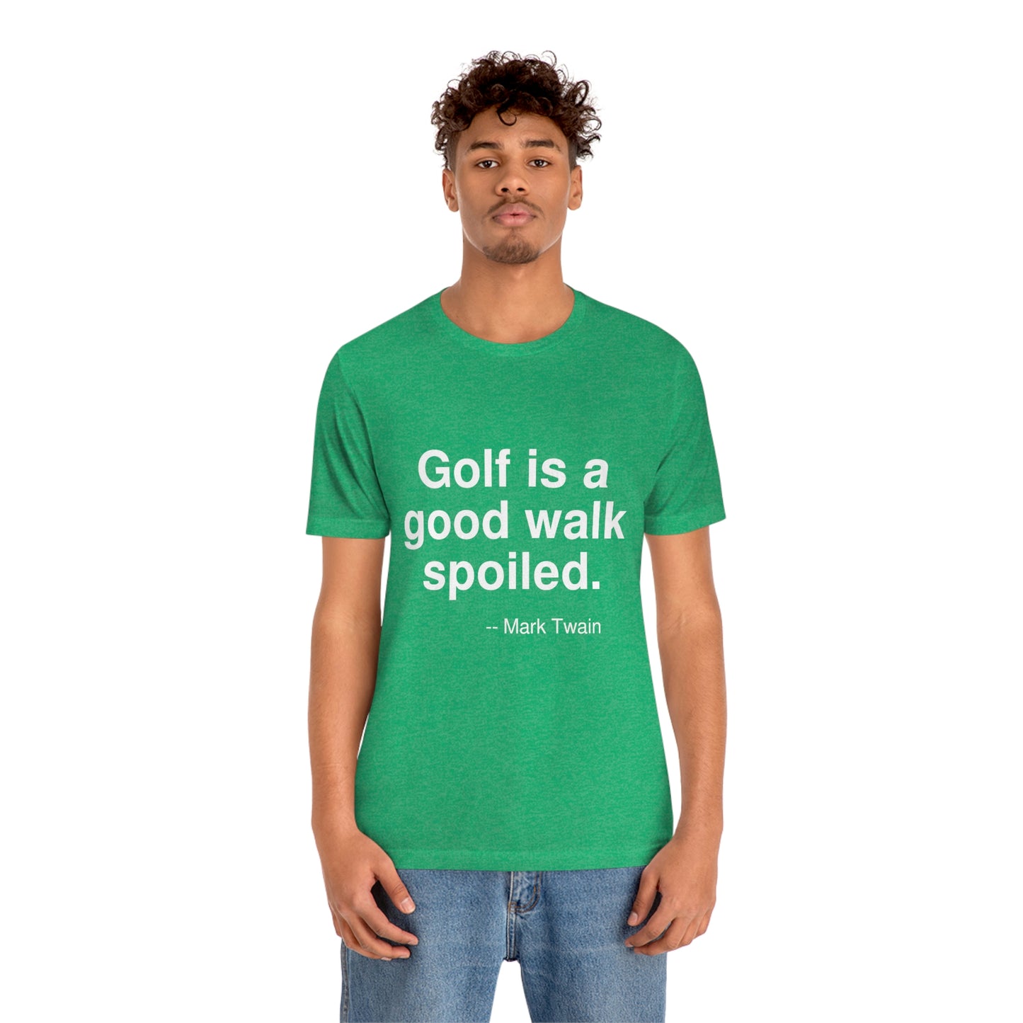 Twain Golf Aa adult t-shirt