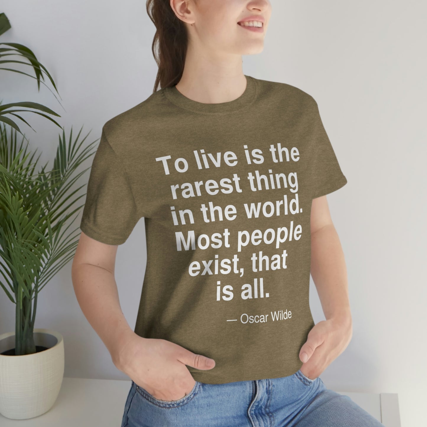 Wilde Live Aa adult t-shirt