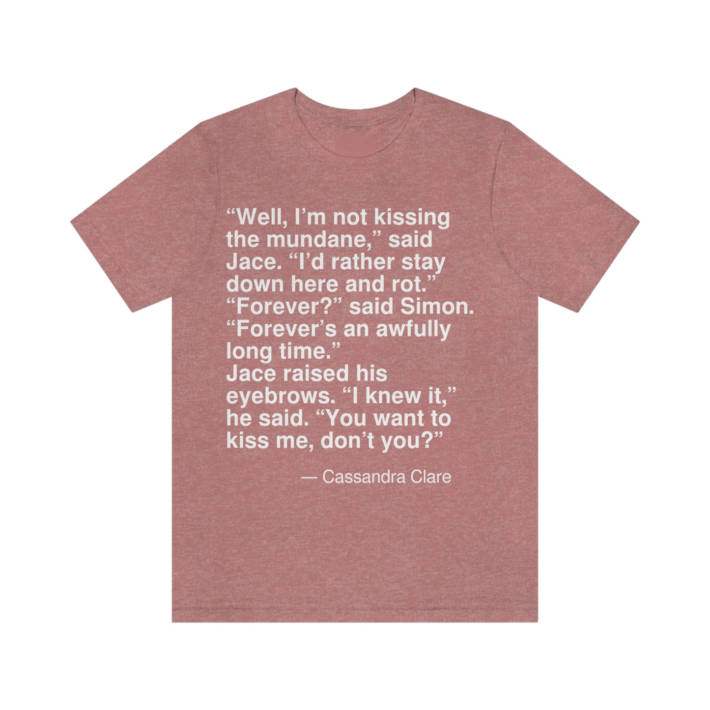 Clare Kissing Aa adult t-shirt