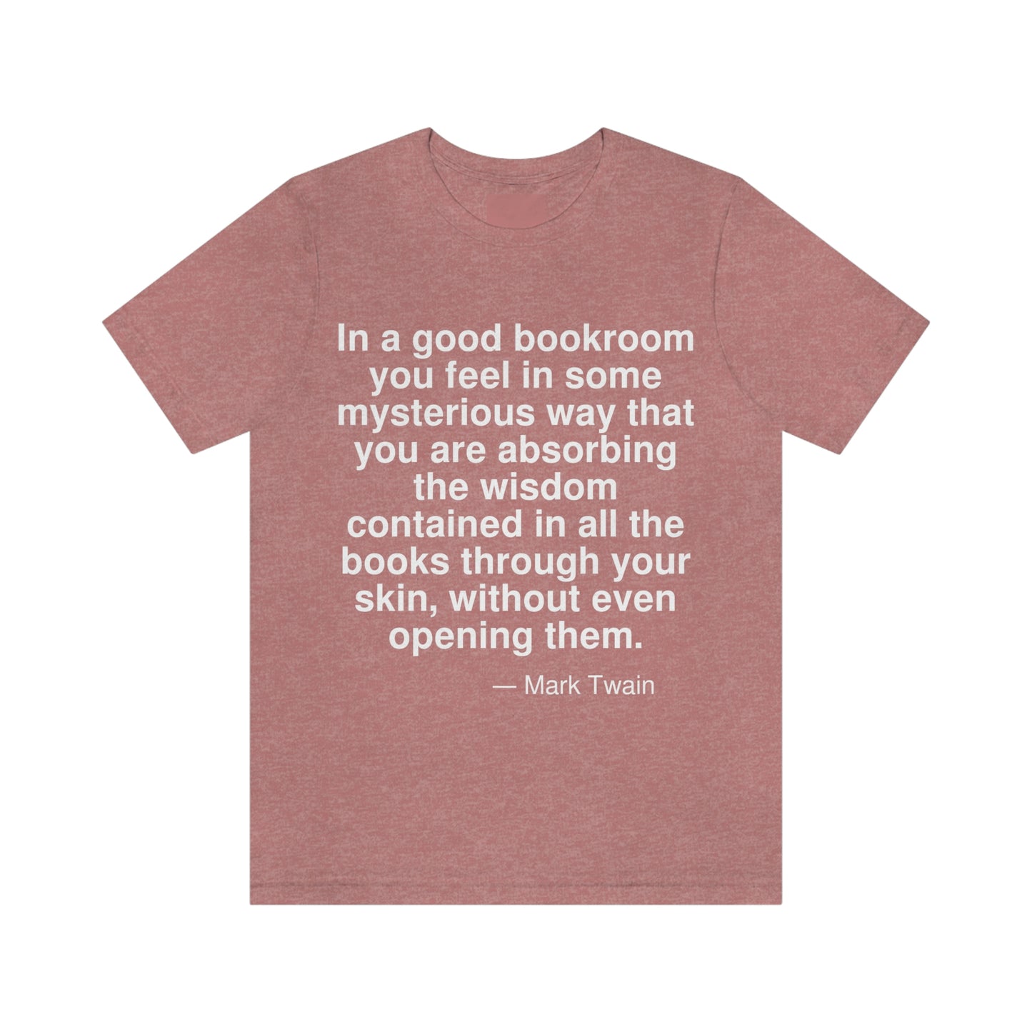 Twain Bookroom Aa adult t-shirt