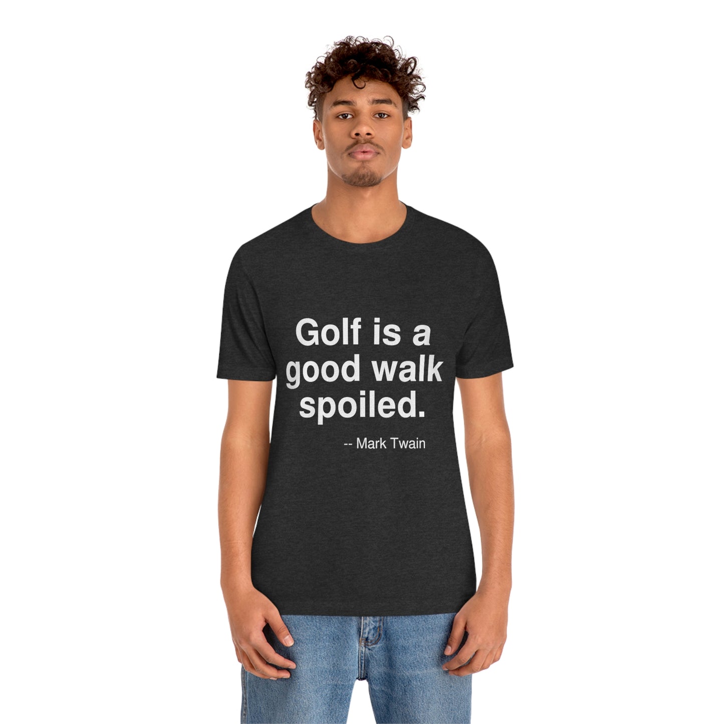 Twain Golf Aa adult t-shirt