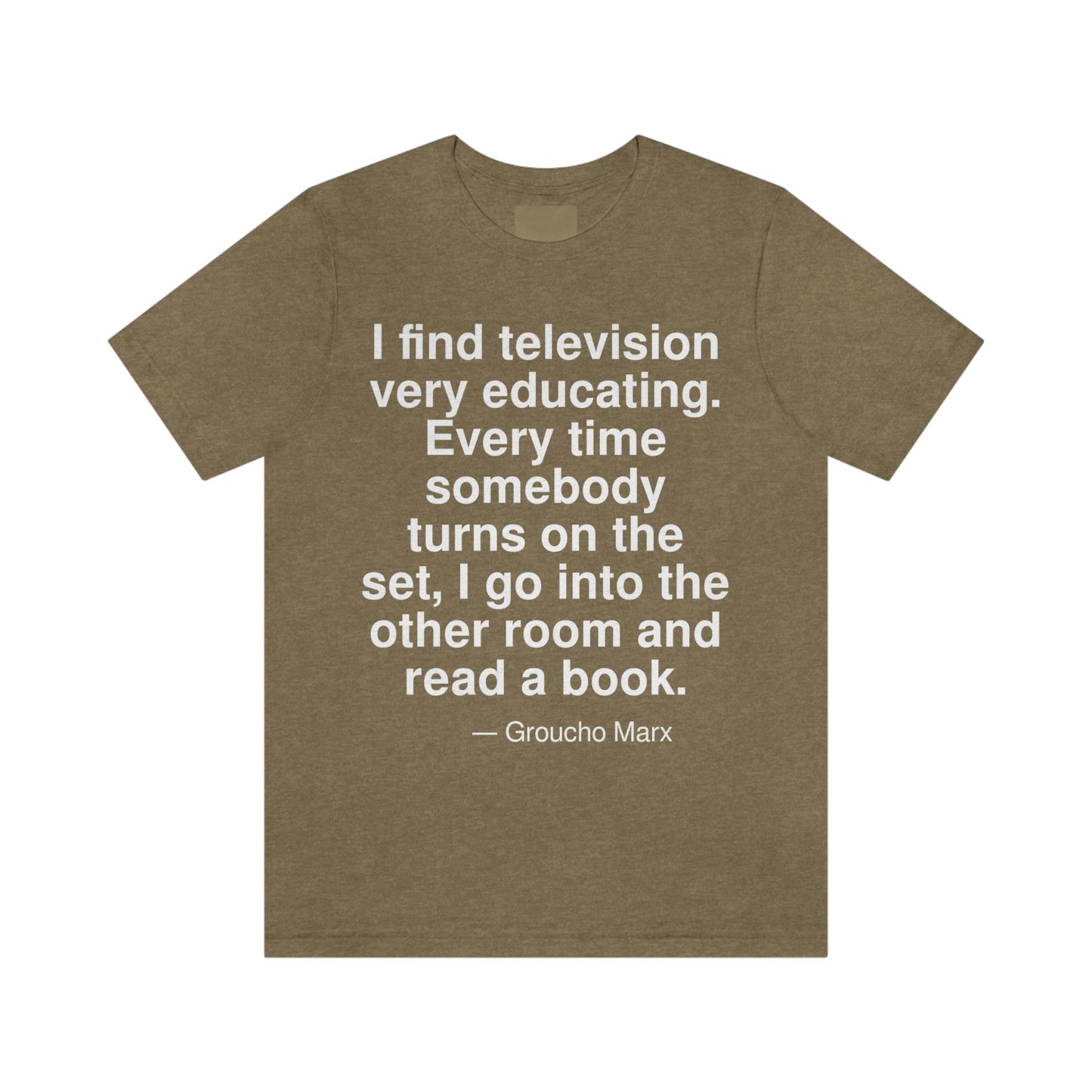 Marx G Television Aa adult t-shirt