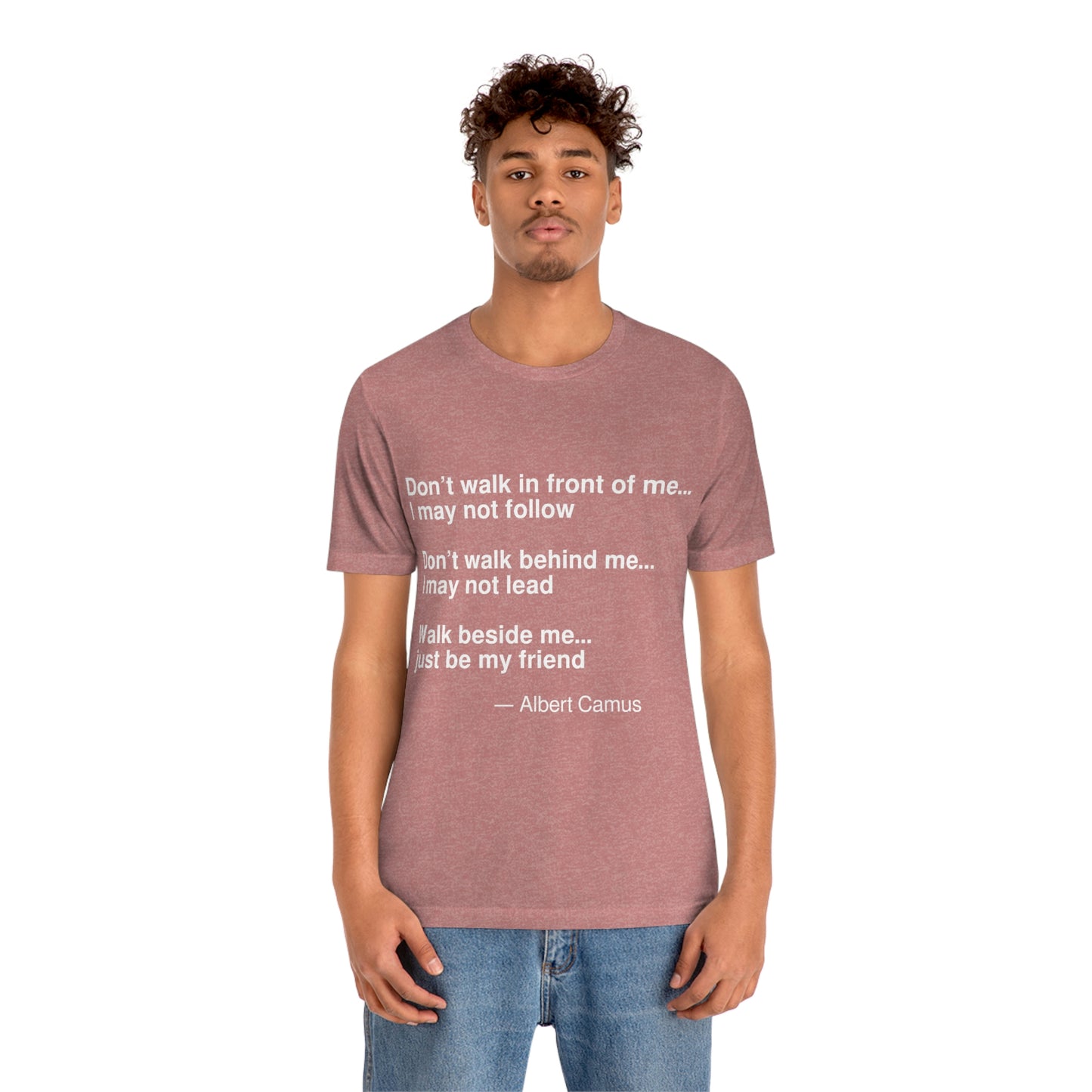 Camus Friend Aa adult t-shirt