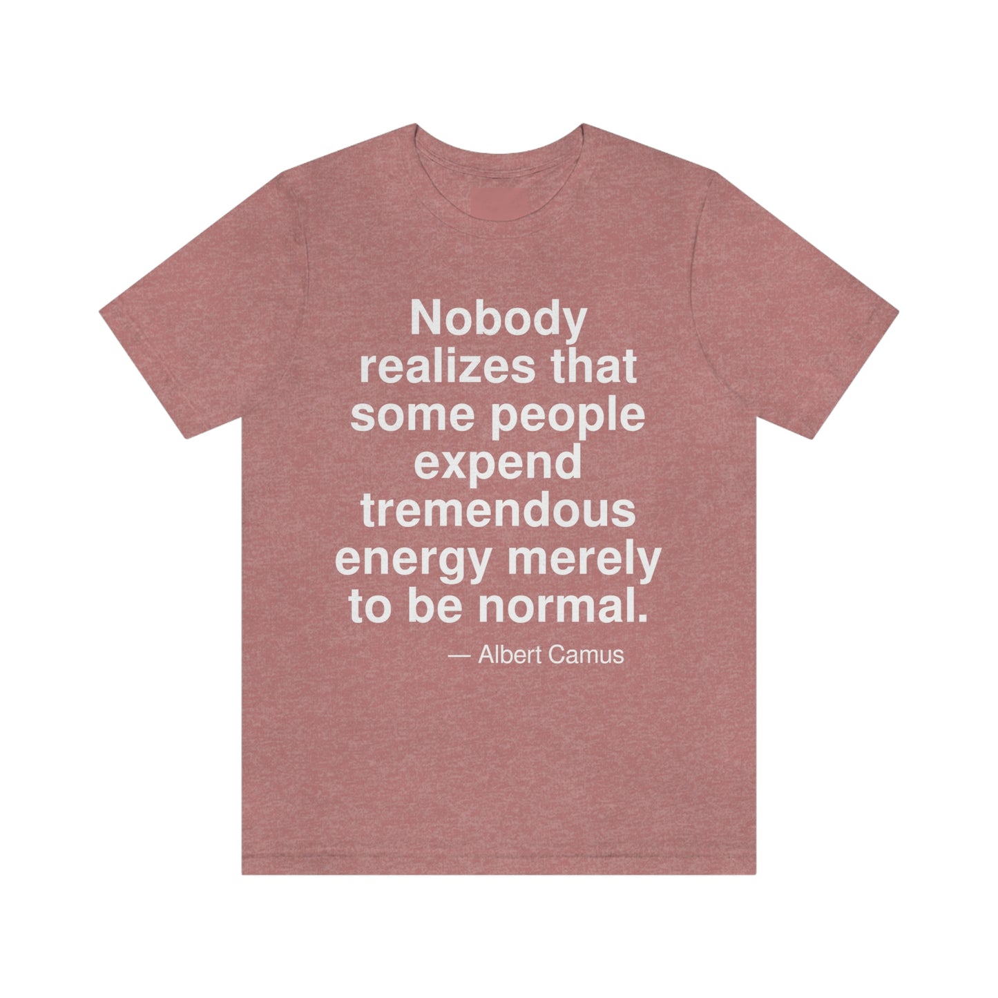 Camus Normal Aa adult t-shirt