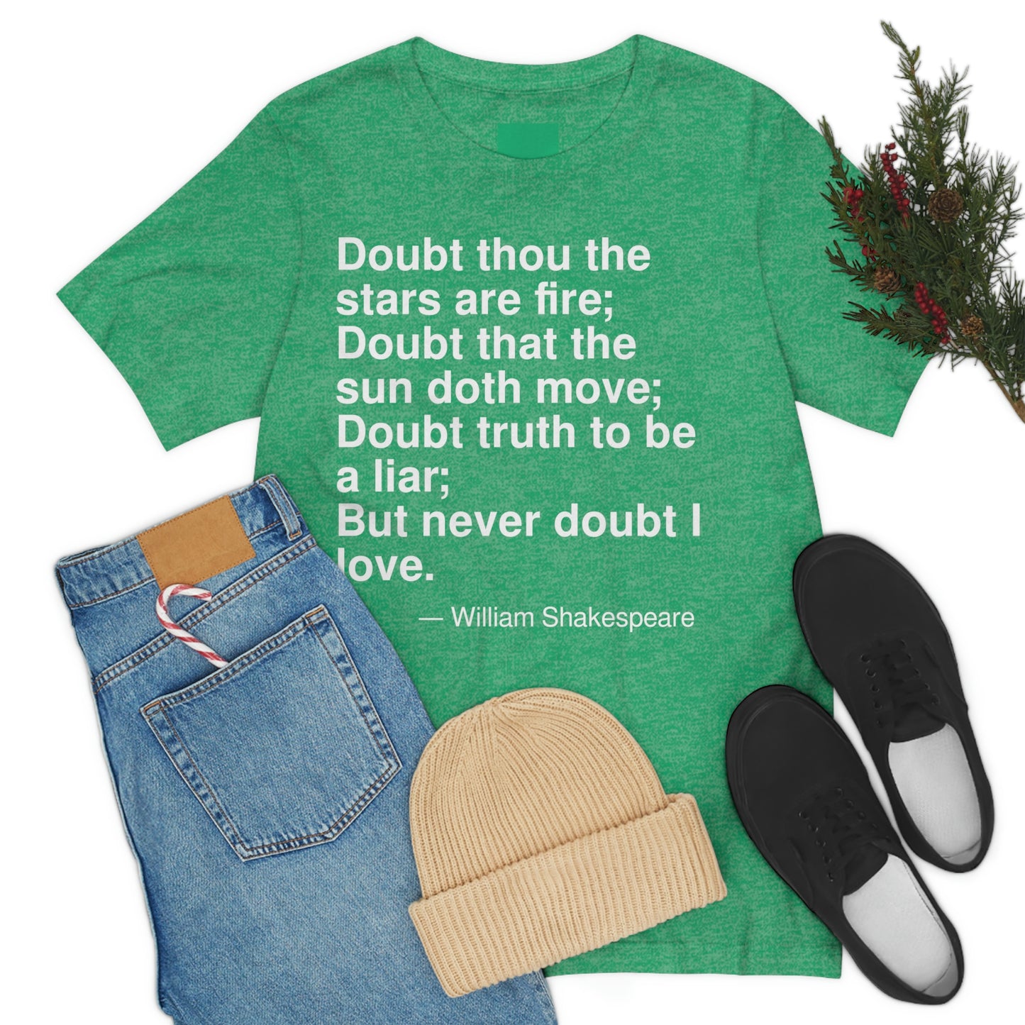 Shakespeare Doubt Aa adult t-shirt