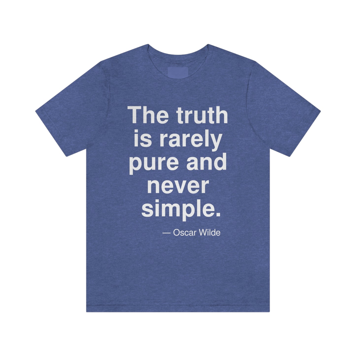 Wilde Truth Aa adult t-shirt