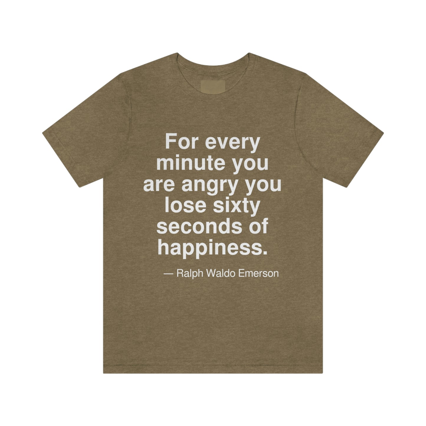 Emerson Happiness Aa adult t-shirt