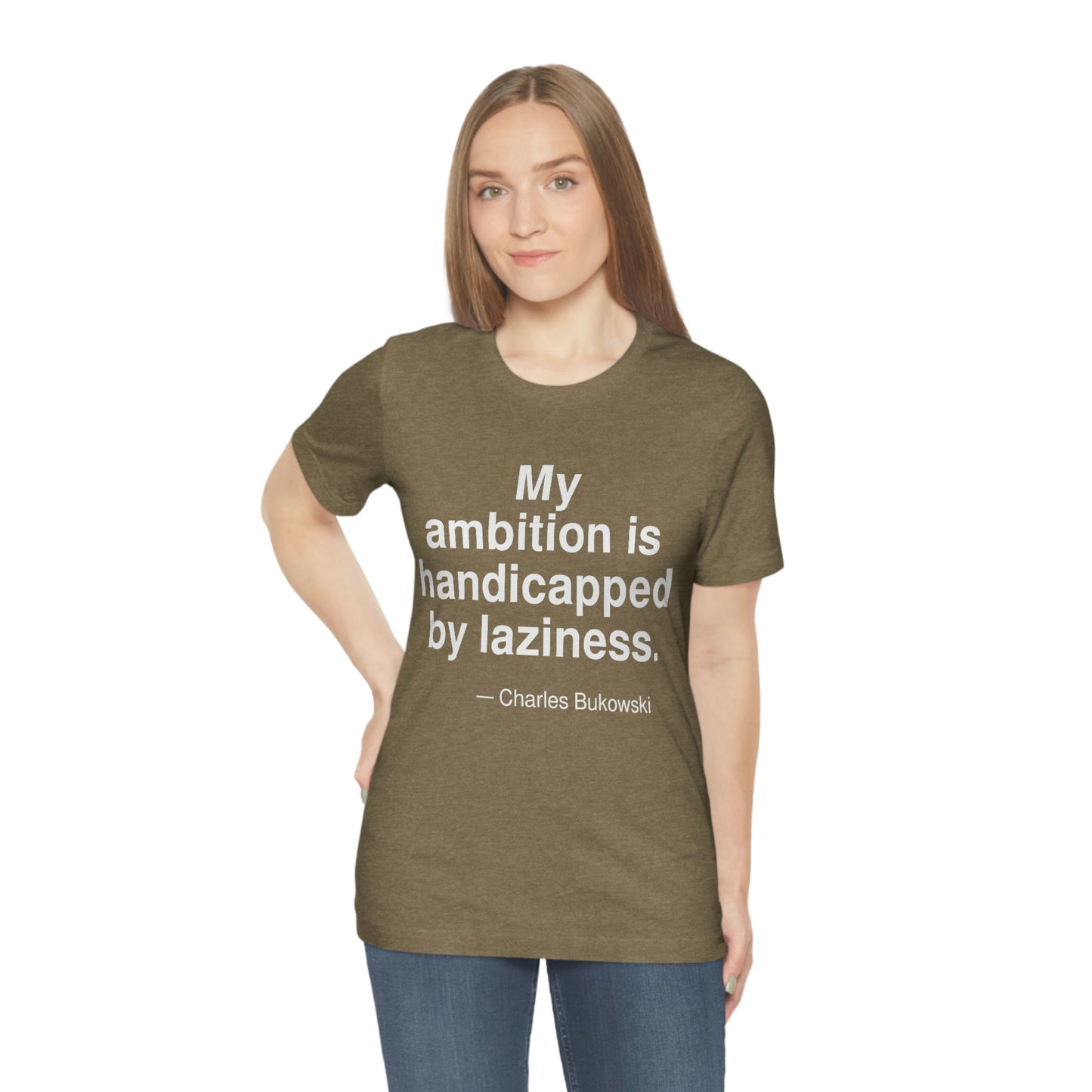 Bukowski Ambition Aa adult t-shirt