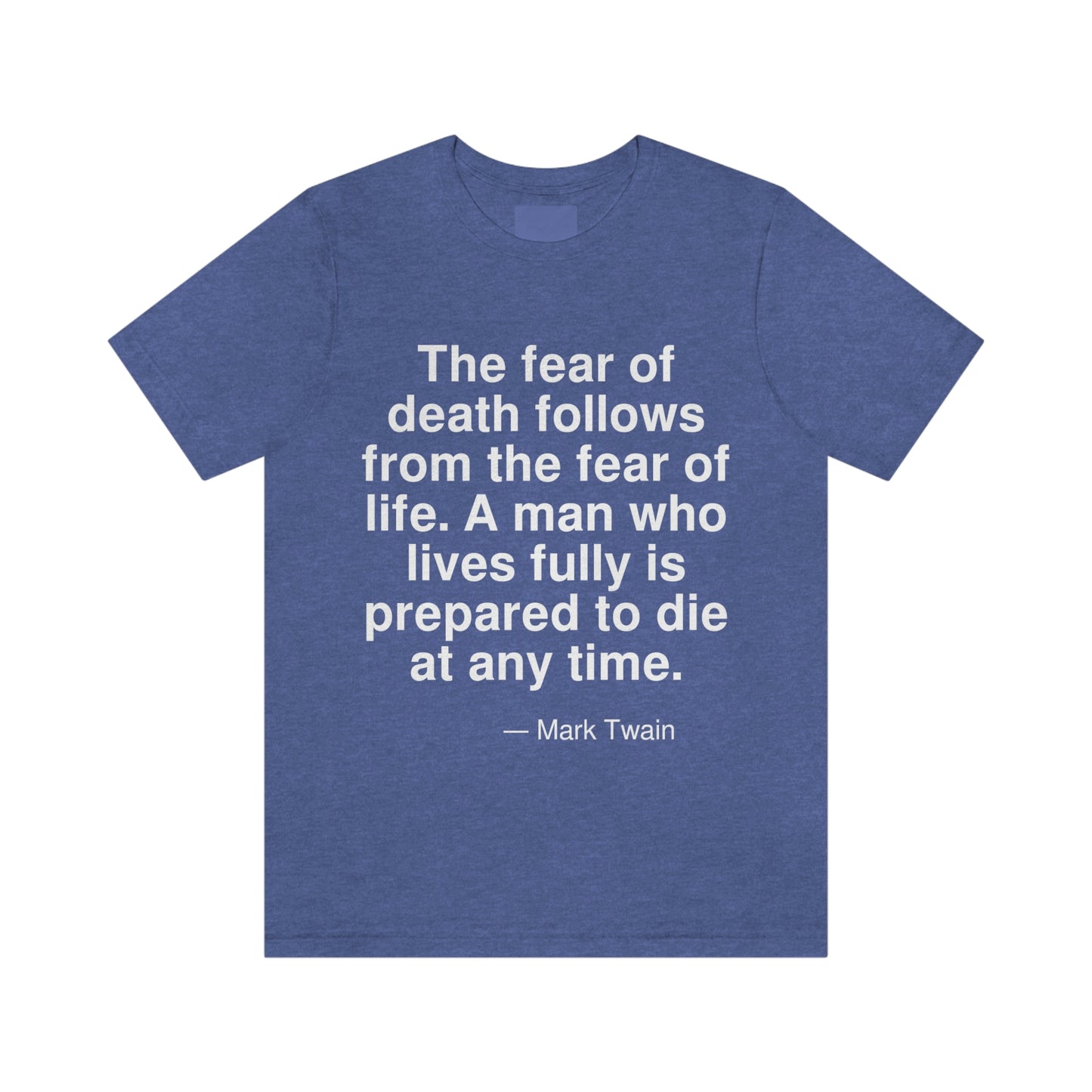 Twain Fear Aa adult t-shirt