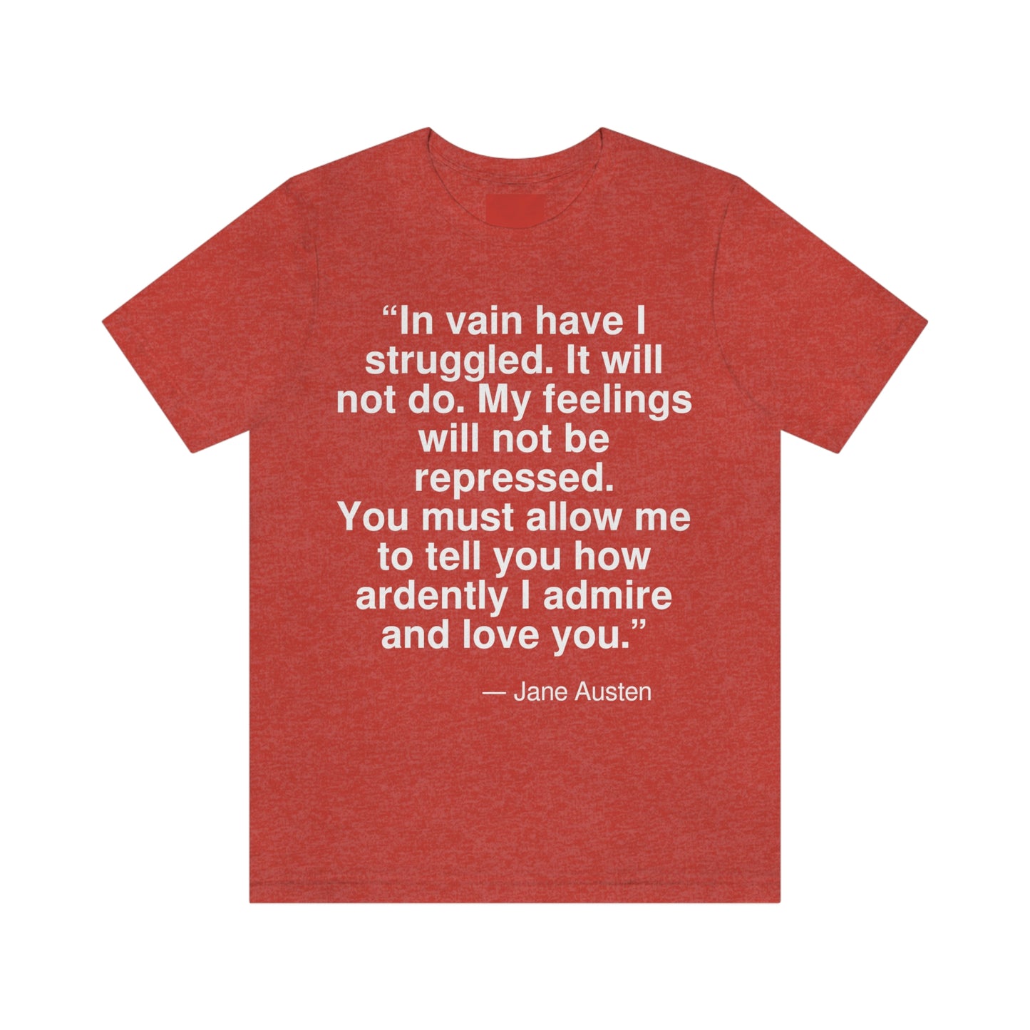 Austen Love Aa adult t-shirt