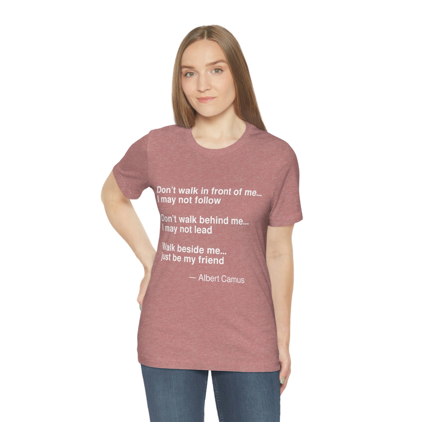 Camus Friend Aa adult t-shirt