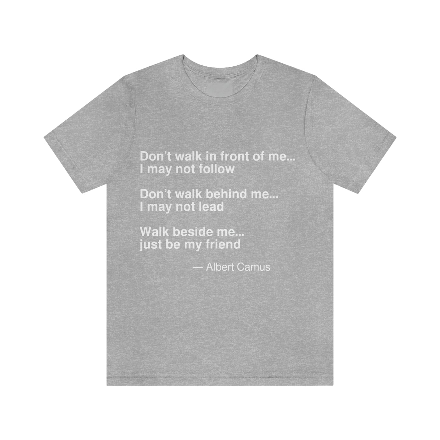 Camus Friend Aa adult t-shirt