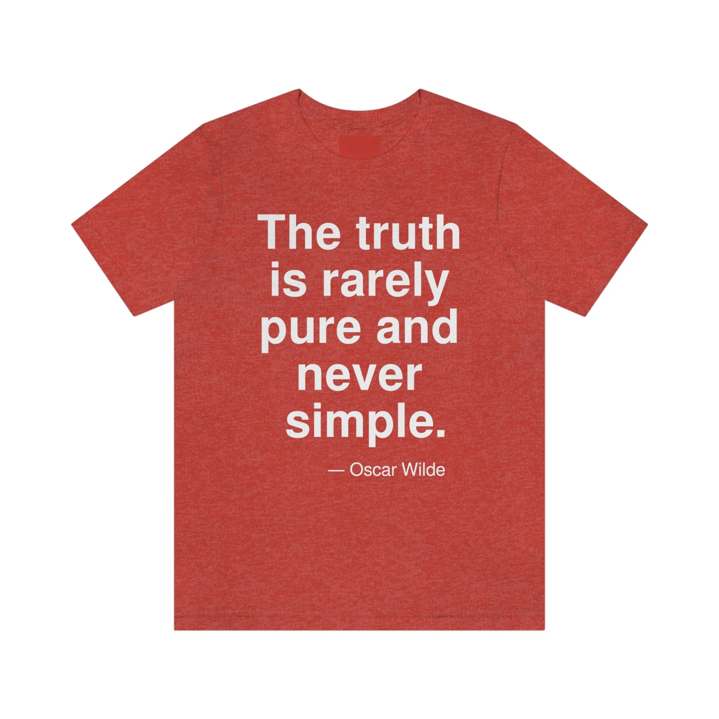 Wilde Truth Aa adult t-shirt