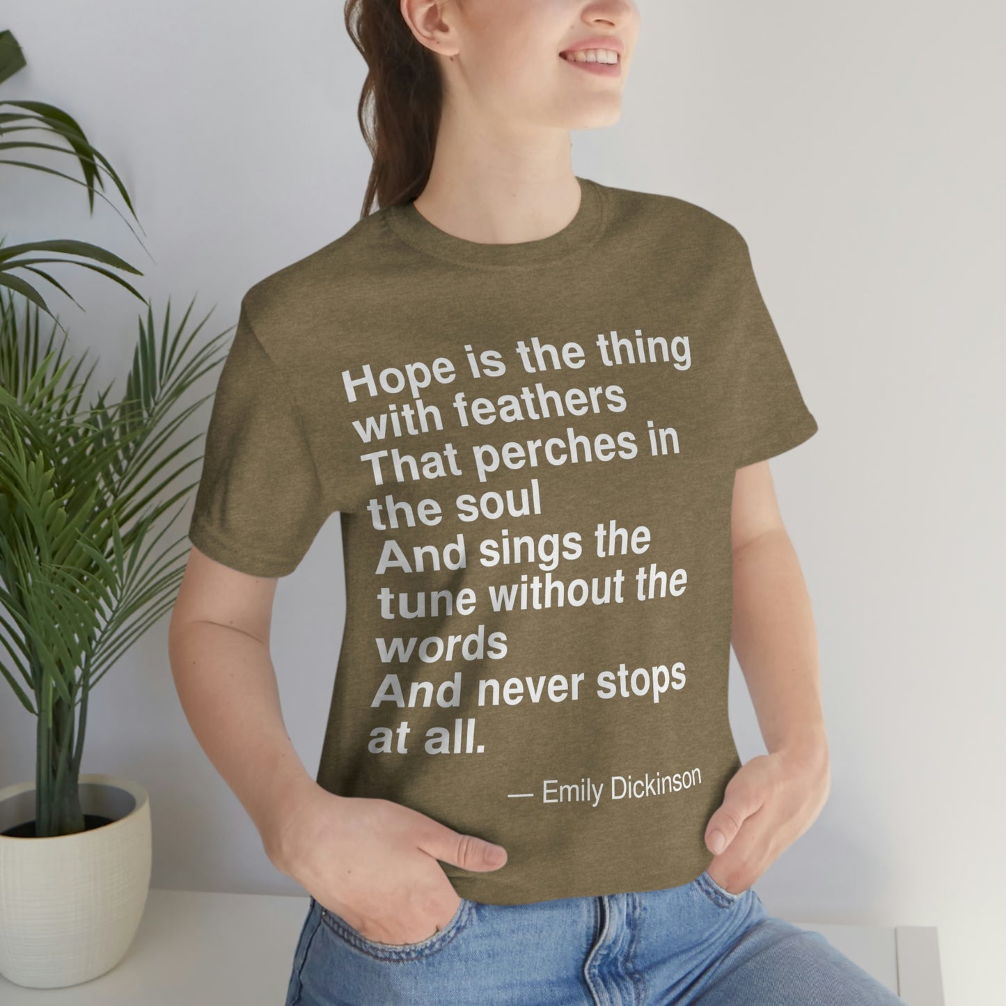 Dickinson Hope Aa adult t-shirt