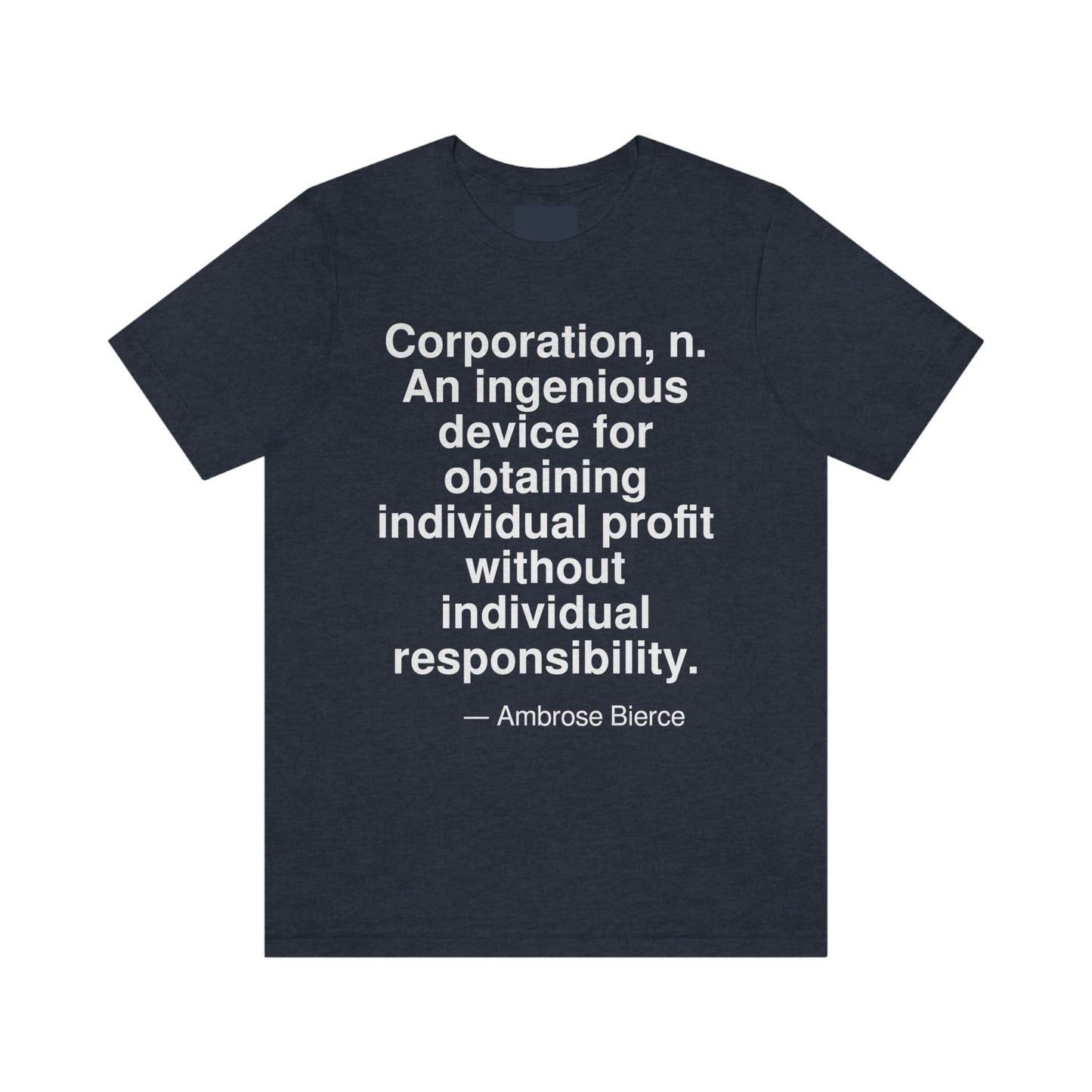 Bierce Corporation Aa adult t-shirt