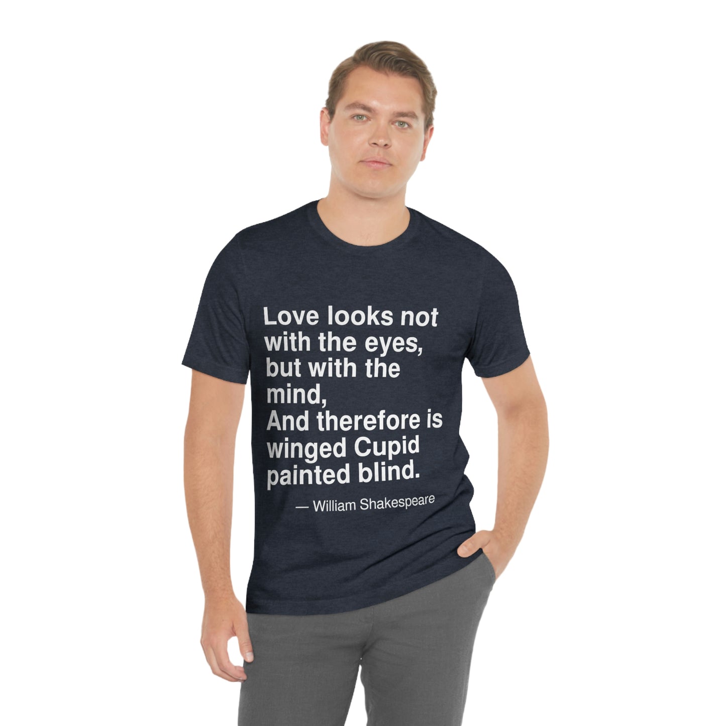 Shakespeare Eyes Aa adult t-shirt