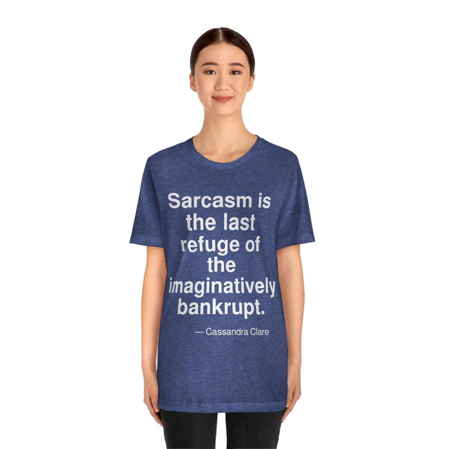 Clare Sarcasm Aa adult t-shirt