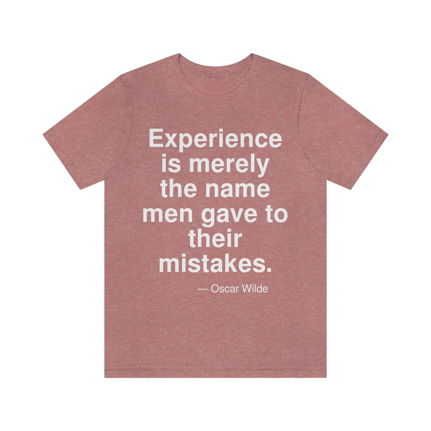 Wilde Mistakes Aa adult t-shirt