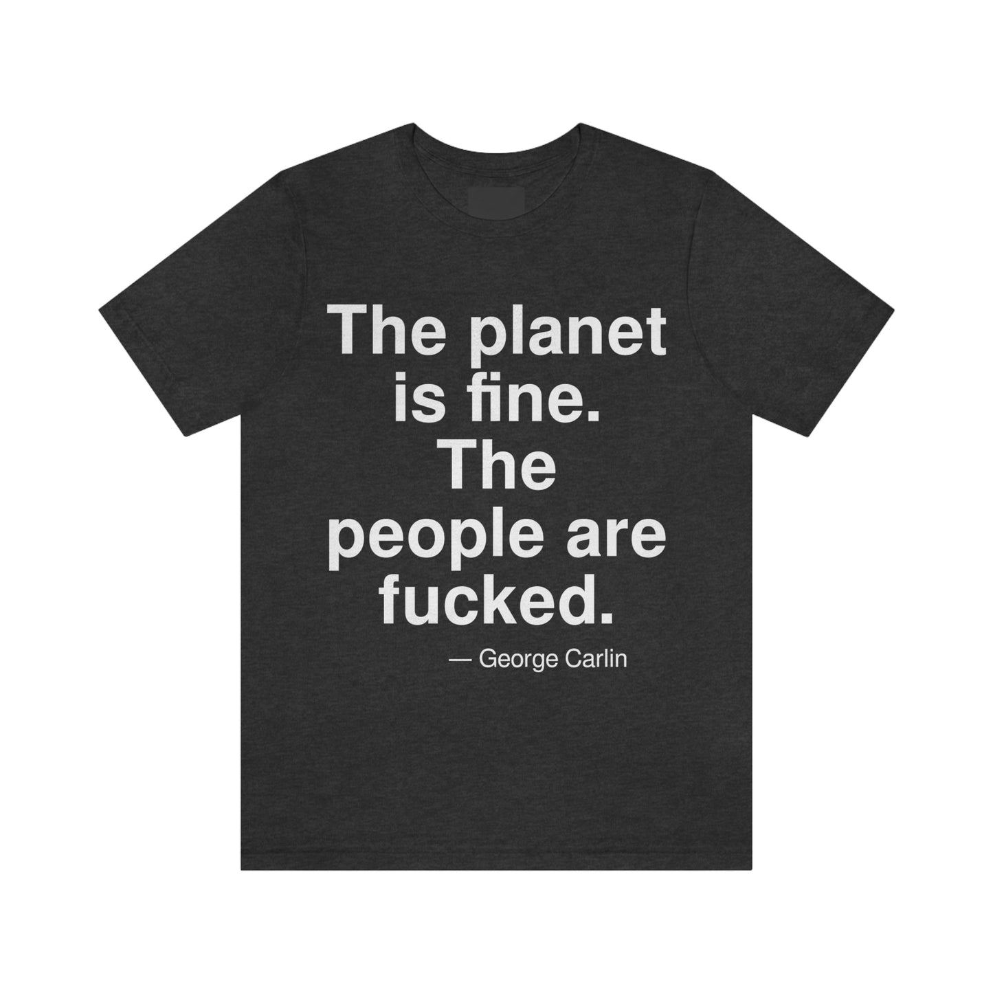 Carlin Planet Aa adult t-shirt