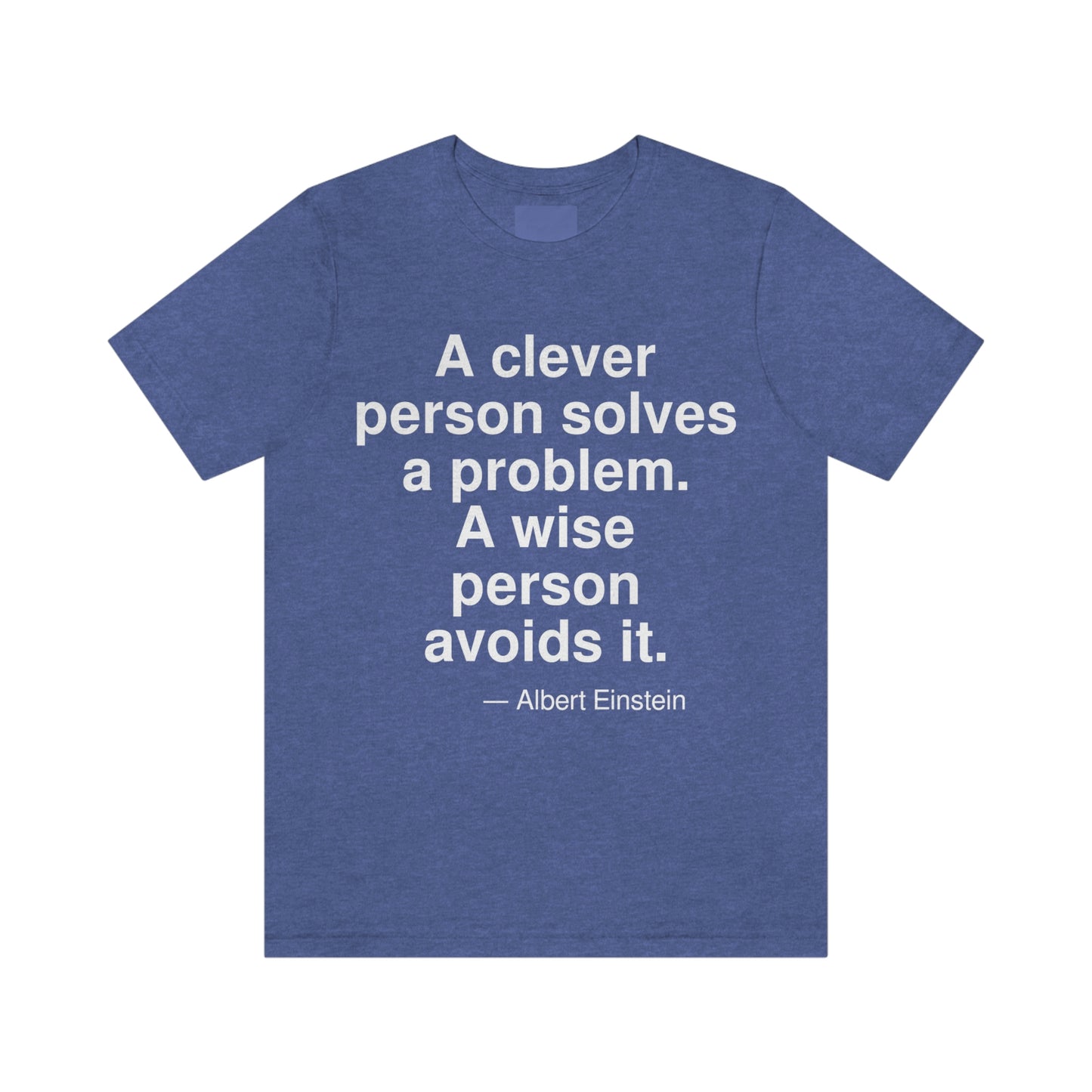 Einstein Clever Aa adult t-shirt