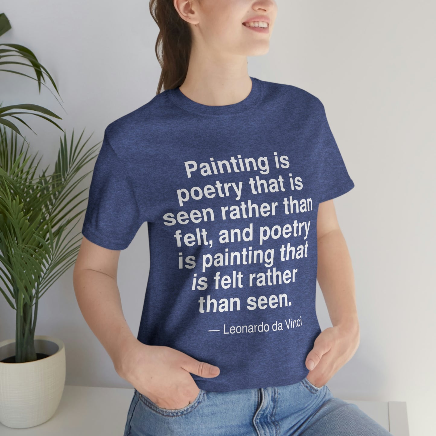 daVinci Painting Aa adult t-shirt