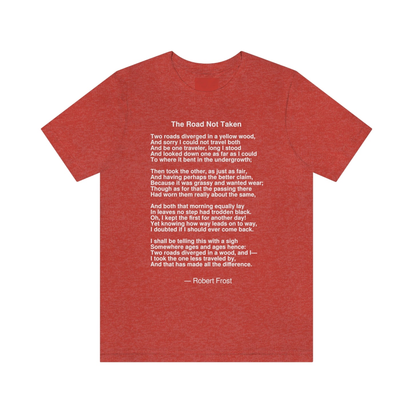 Frost Road Aa adult t-shirt