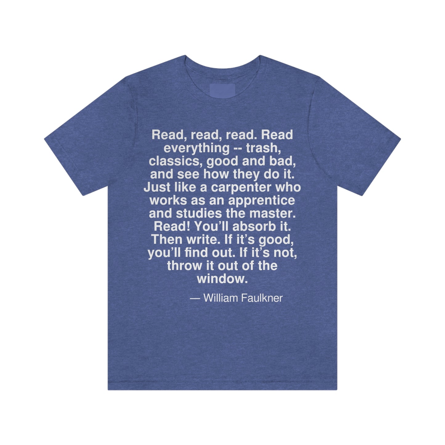 Faulkner Read Aa adult t-shirt