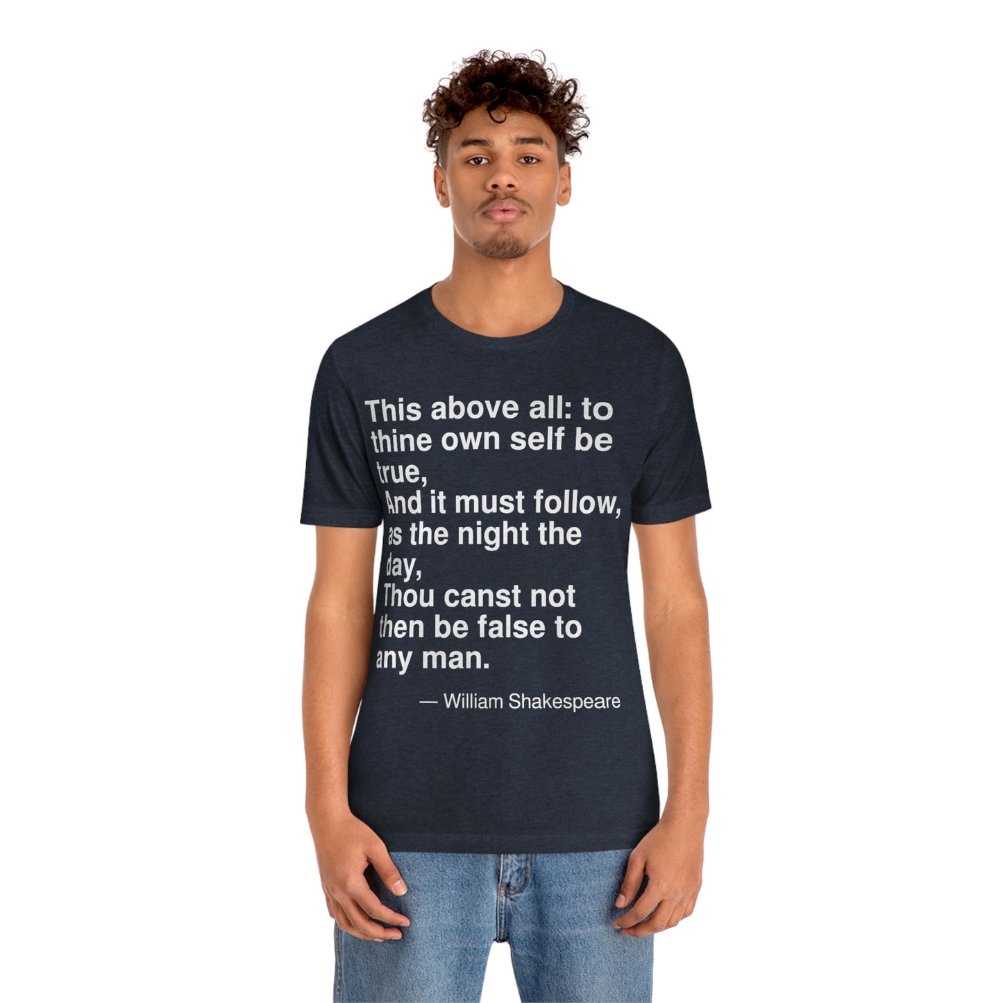 Shakespeare True Aa adult t-shirt