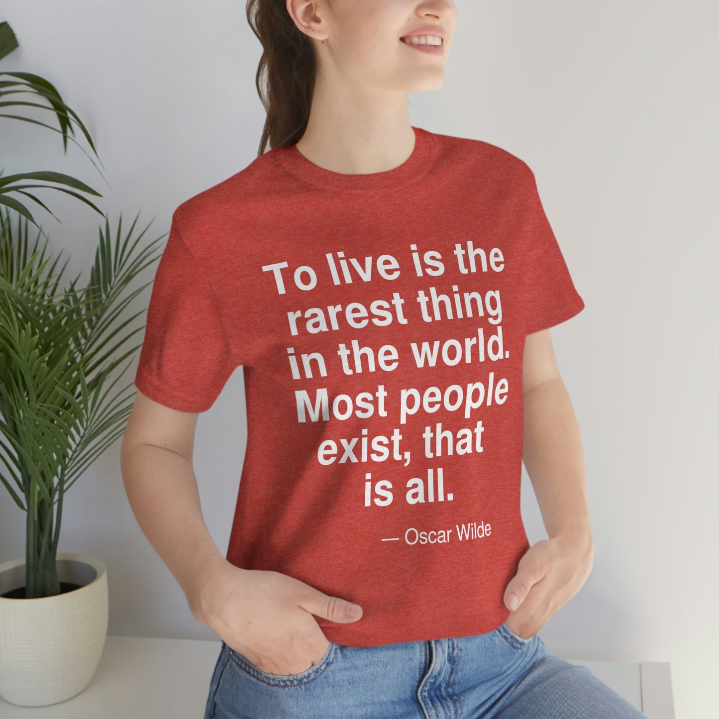 Wilde Live Aa adult t-shirt